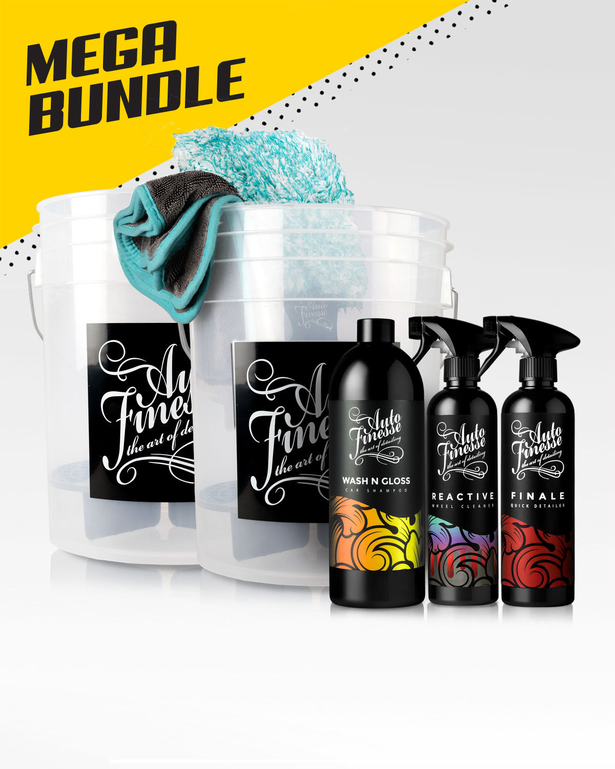Auto Finesse | Car Detailing Products | Wash & Glisten Bundle