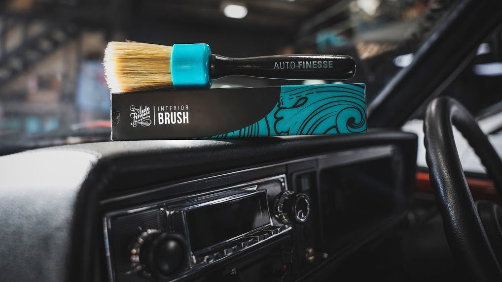 Auto Finesse | Soft Bristle Interior Detailing Brush for Delicate Surfaces