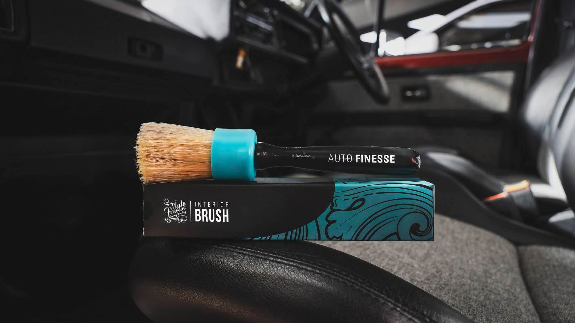 Auto Finesse | Soft Bristle Interior Detailing Brush for Delicate Surfaces