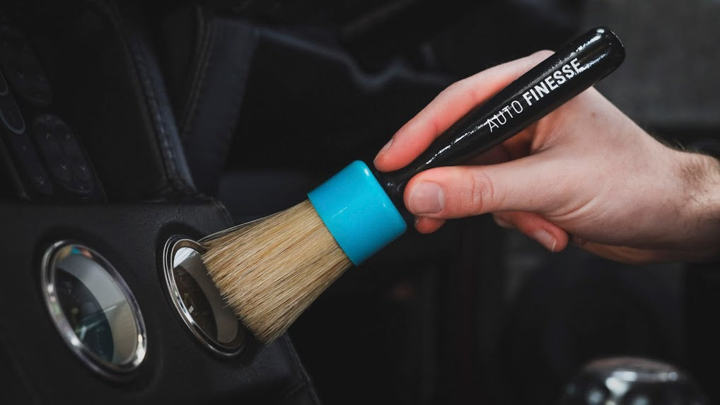 Auto Finesse | Soft Bristle Interior Detailing Brush for Delicate Surfaces