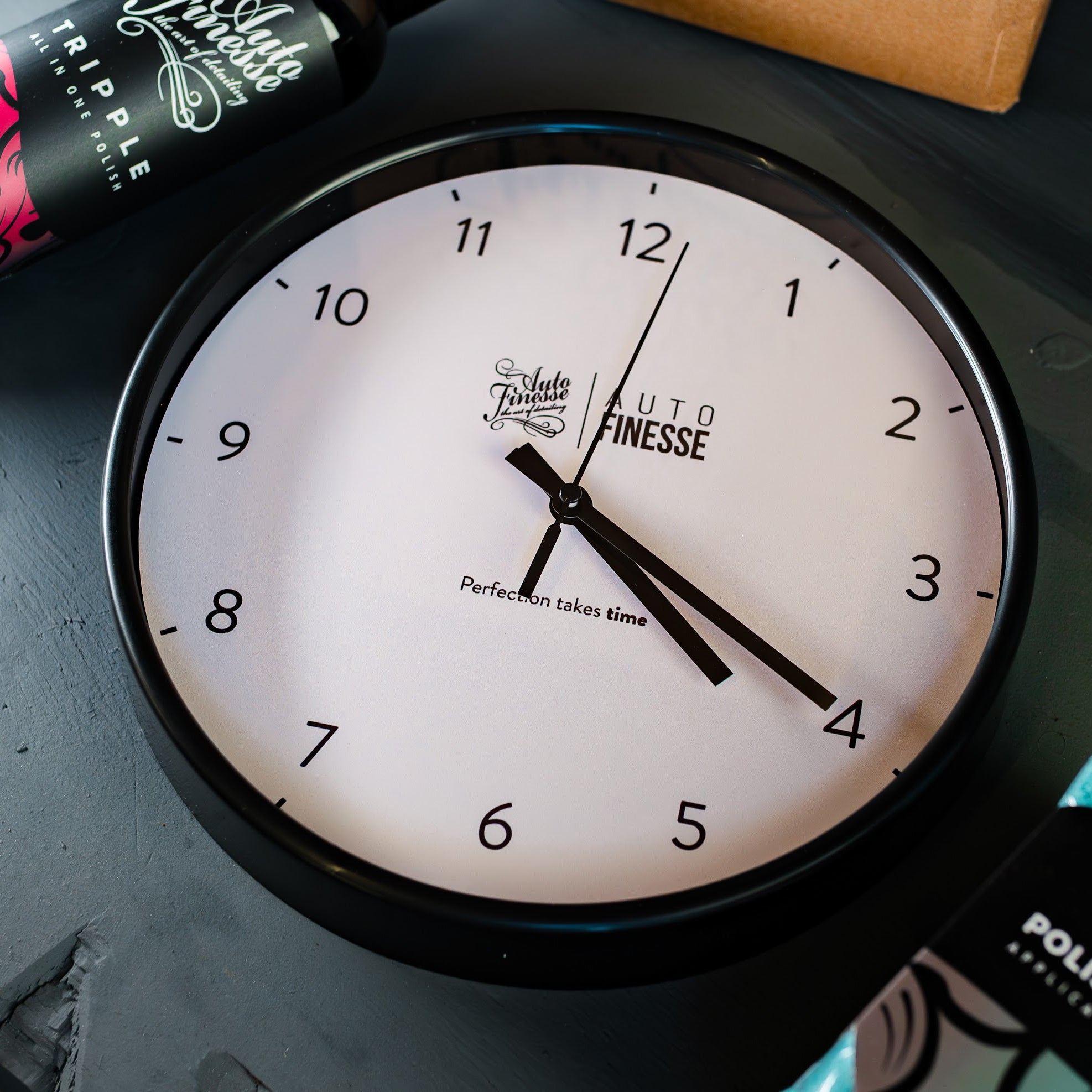 Workshop Wall Clock_ Auto Finesse