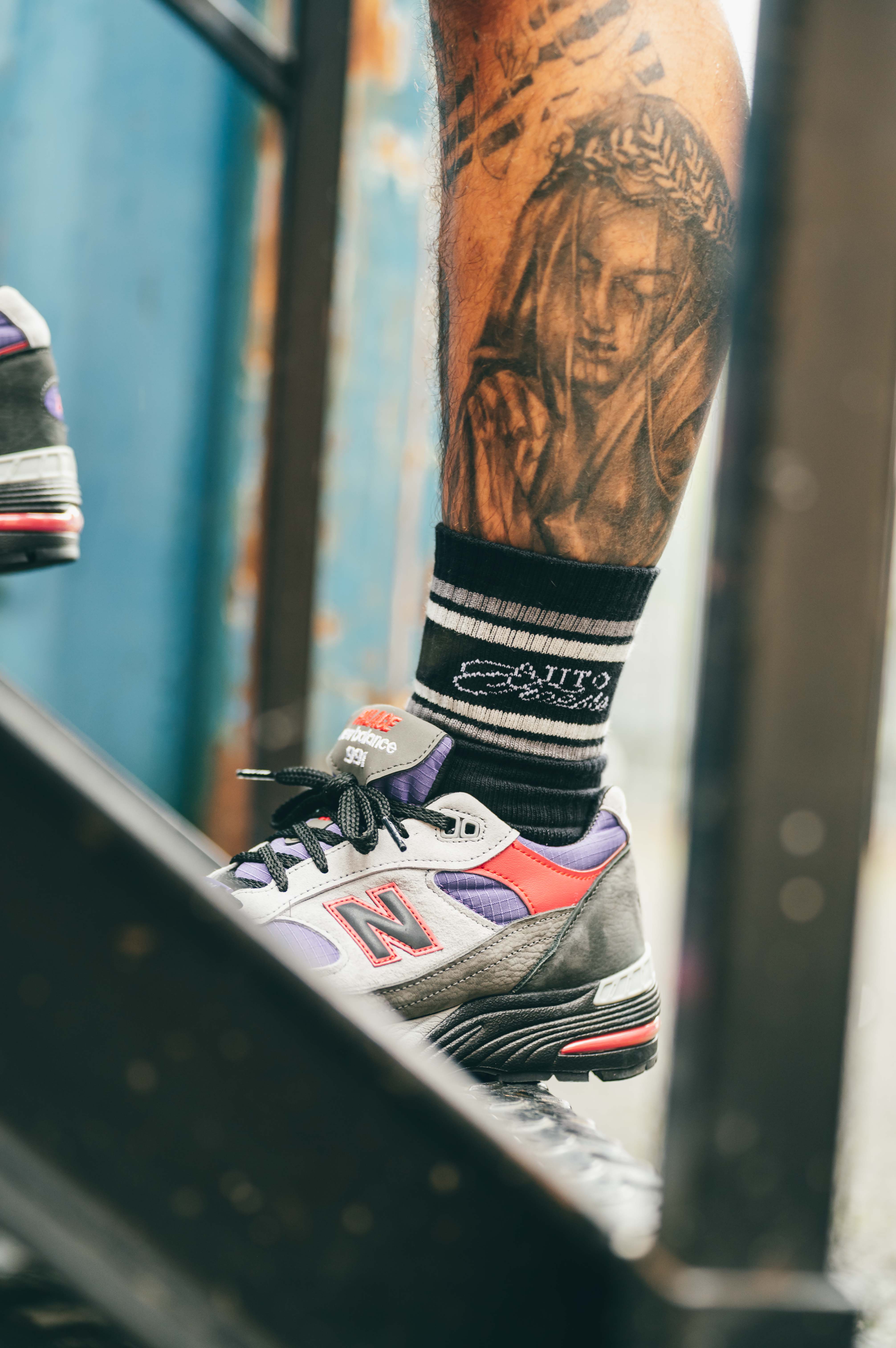 Black Auto Finesse socks