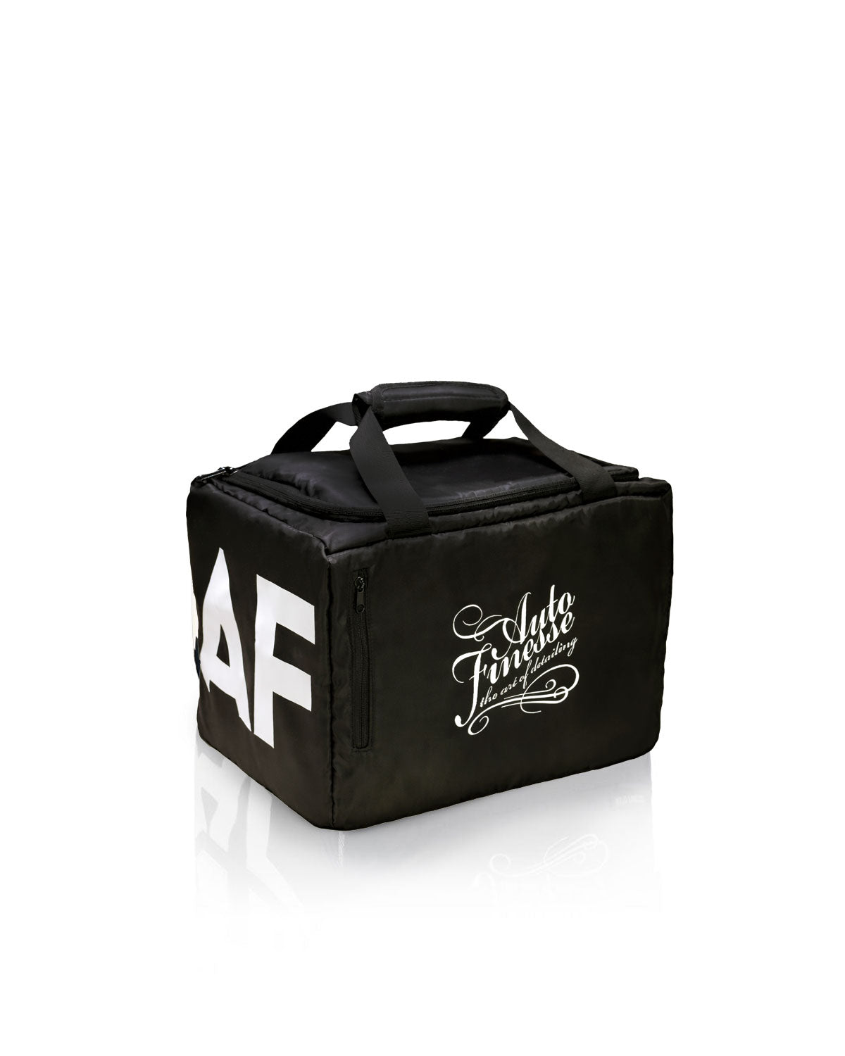 Auto Finesse Detailers Kit Bag with white 'AF' logo