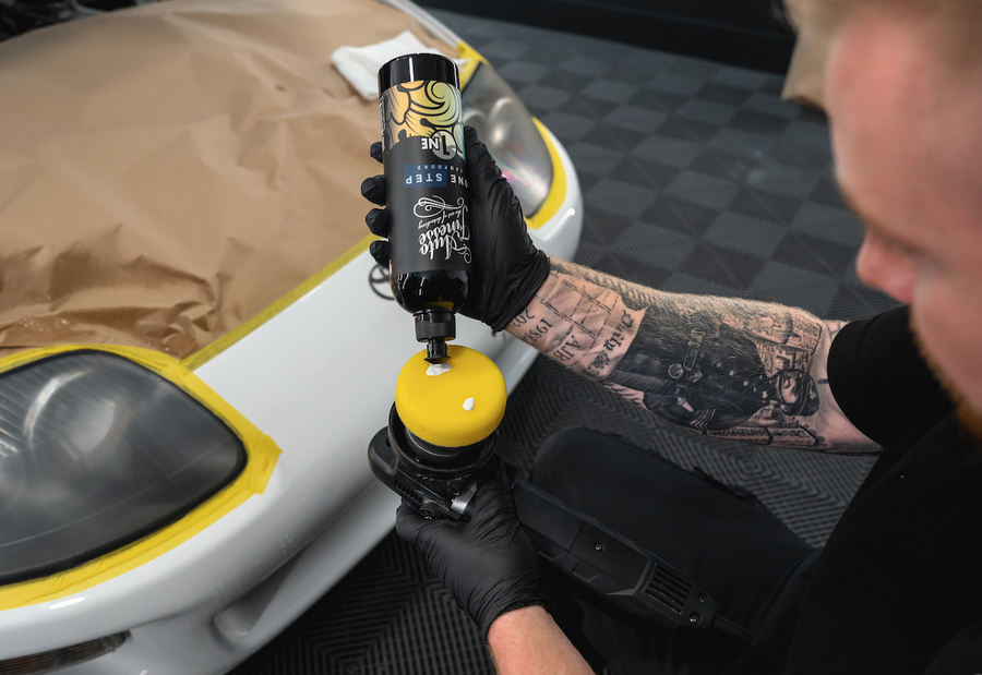 Beginner machine polishing setup