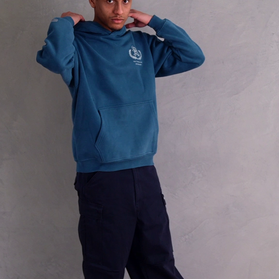 Blue Hoodie 