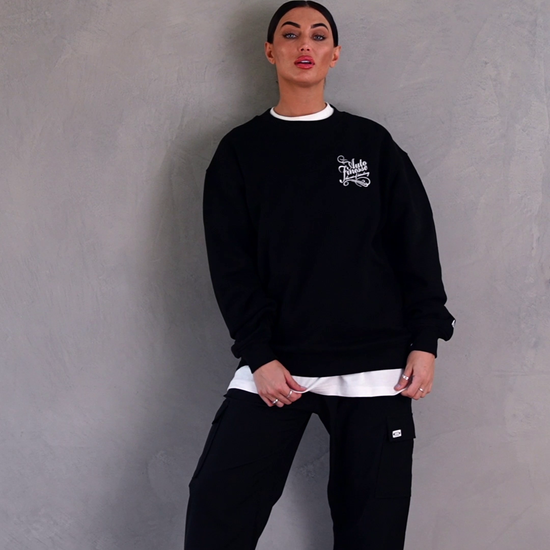 Signature Oversized Crew Neck | Detailers Sweater Signature Oversized Crew Neck | Detailers Sweater