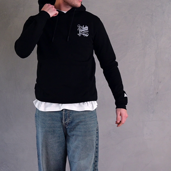 Signature Hoodie - Black Slim-Fit