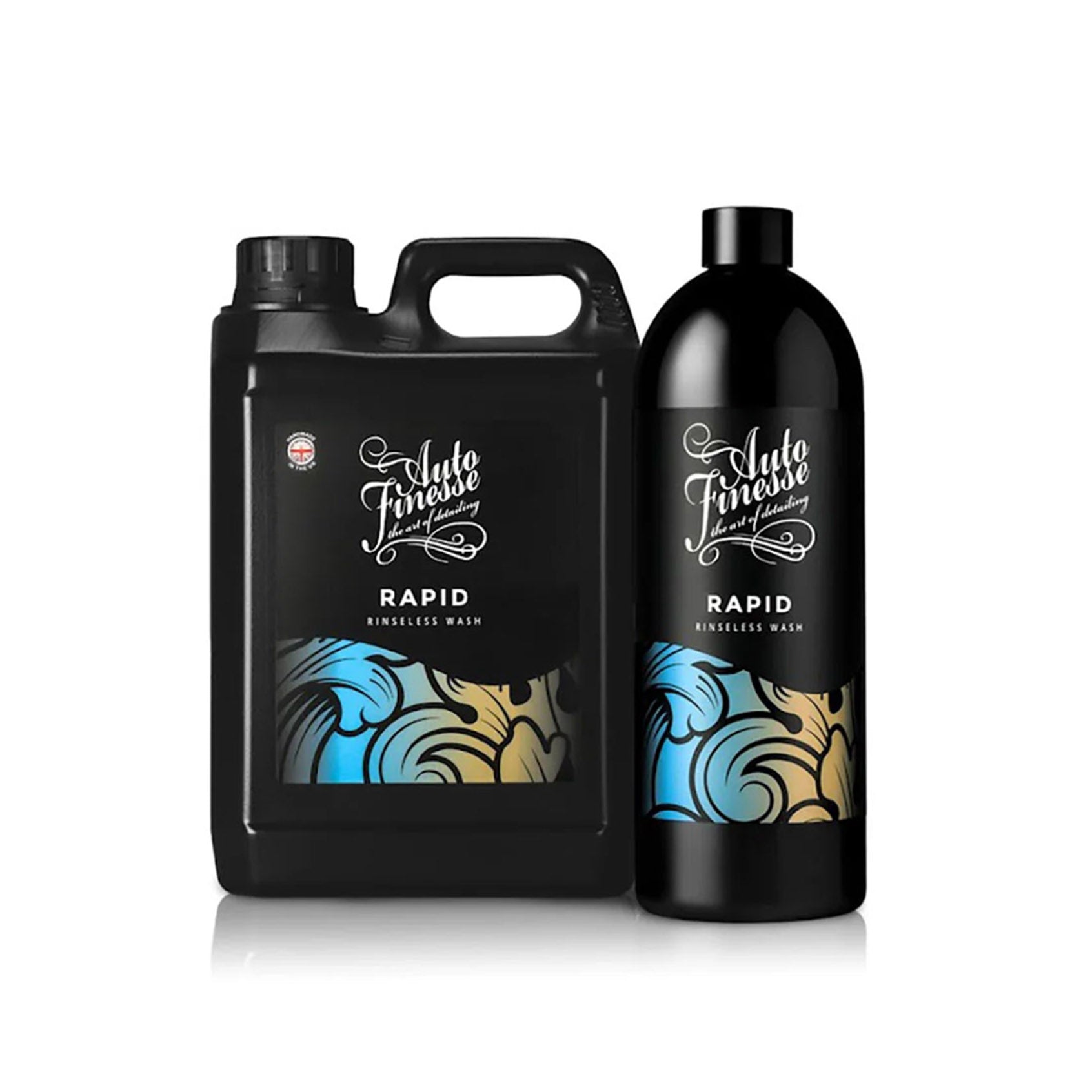 Rapid Rinse-less Wash