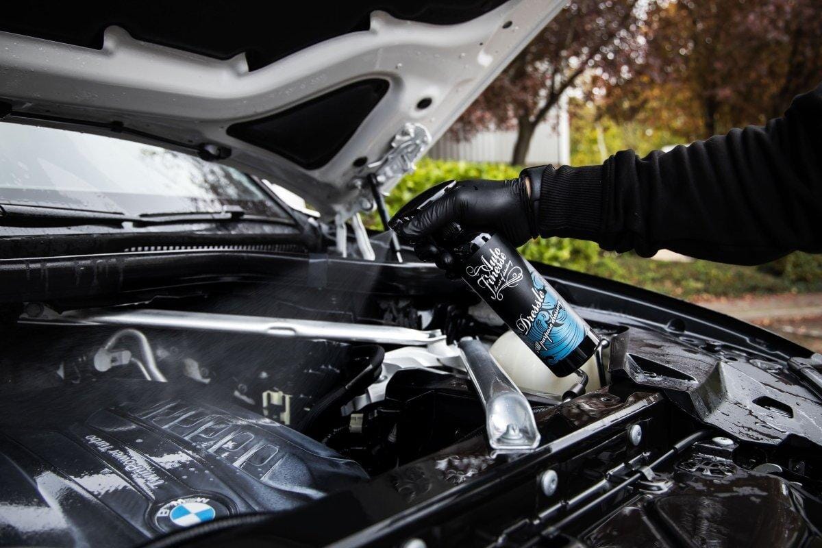Engine Bay Detailing Kit Degrease, Cleanse & Dress