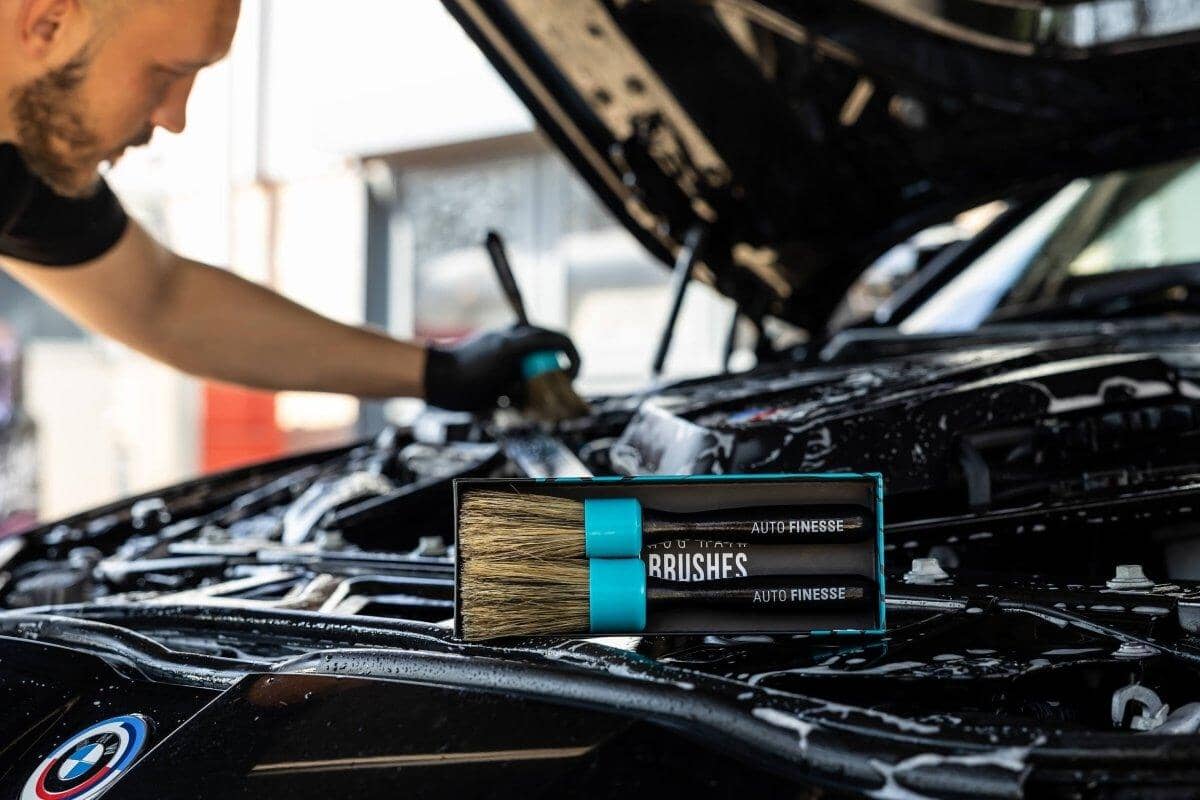 Hog Hair Brushes Luxury Detailing Brush (Pair)